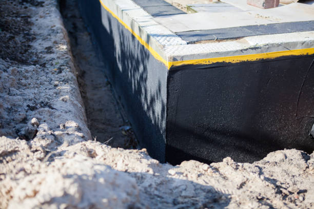 Residential Waterproofing installation at a Middleville, MI home by SJ Waterproofing Pros